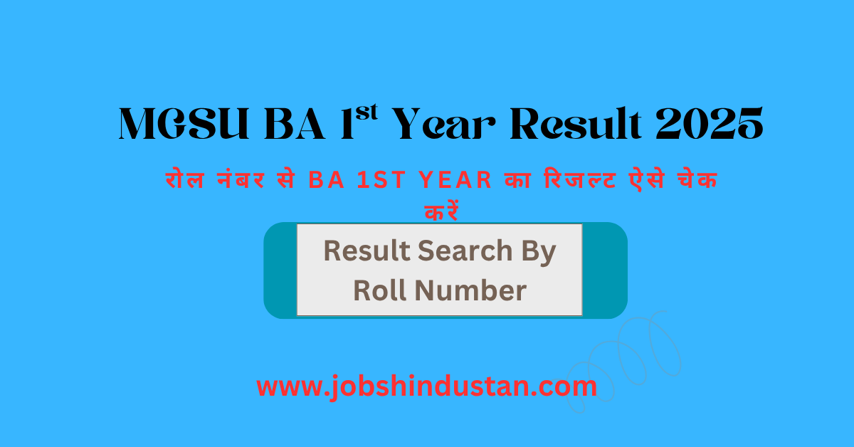 MGSU Result 2025